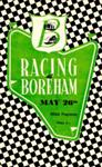 Programme cover of Boreham Racing Circuit, 26/05/1951