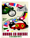 Programme cover of Bourg en Bresse, 06/05/1973