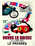 Programme cover of Bourg en Bresse, 04/05/1975