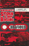 Programme cover of Brafield Stadium, 05/08/1973