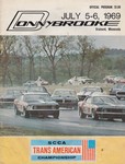 Programme cover of Brainerd International Raceway, 06/07/1969