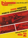 Programme cover of Brainerd International Raceway, 24/07/1977