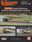 Programme cover of Brainerd International Raceway, 27/07/1980