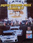 Programme cover of Brainerd International Raceway, 10/07/1983