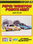 Programme cover of Brainerd International Raceway, 24/07/1983