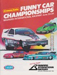 Programme cover of Brainerd International Raceway, 24/06/1984