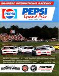 Programme cover of Brainerd International Raceway, 20/07/1986