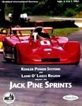 Programme cover of Brainerd International Raceway, 07/09/1992