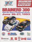 Programme cover of Brainerd International Raceway, 27/06/1993