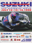 Programme cover of Brainerd International Raceway, 14/07/1996