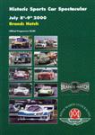 Programme cover of Brands Hatch Circuit, 09/07/2000
