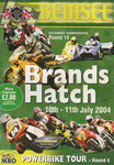 Programme cover of Brands Hatch Circuit, 11/07/2004