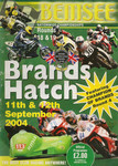 Programme cover of Brands Hatch Circuit, 12/09/2004