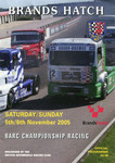 Programme cover of Brands Hatch Circuit, 06/11/2005