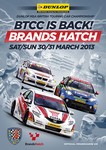 Programme cover of Brands Hatch Circuit, 13/03/2013