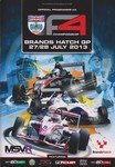Programme cover of Brands Hatch Circuit, 28/07/2013