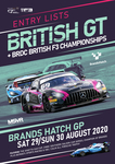 Programme cover of Brands Hatch Circuit, 30/08/2020