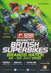 Programme cover of Brands Hatch Circuit, 24/07/2022