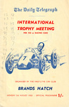 Programme cover of Brands Hatch Circuit, 03/08/1953