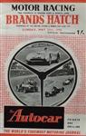 Programme cover of Brands Hatch Circuit, 20/05/1956