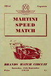 Programme cover of Brands Hatch Circuit, 15/09/1956