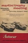 Programme cover of Brands Hatch Circuit, 25/04/1959