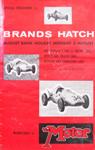 Programme cover of Brands Hatch Circuit, 03/08/1959