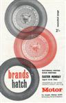 Programme cover of Brands Hatch Circuit, 23/04/1962