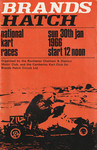Programme cover of Brands Hatch Circuit, 30/01/1966