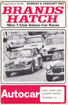 Programme cover of Brands Hatch Circuit, 08/01/1967