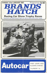 Programme cover of Brands Hatch Circuit, 22/01/1967