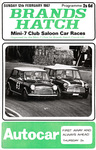 Programme cover of Brands Hatch Circuit, 12/02/1967