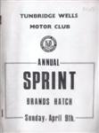 Programme cover of Brands Hatch Circuit, 09/04/1967