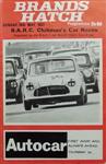 Programme cover of Brands Hatch Circuit, 14/05/1967