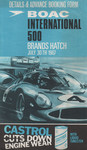 Flyer of Brands Hatch Circuit, 30/07/1967