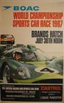 Poster of Brands Hatch Circuit, 30/07/1967