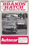 Programme cover of Brands Hatch Circuit, 07/01/1968