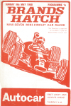 Programme cover of Brands Hatch Circuit, 05/05/1968