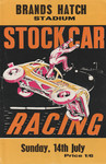 Programme cover of Brands Hatch Circuit, 14/07/1968