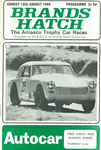 Programme cover of Brands Hatch Circuit, 18/08/1968