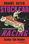 Programme cover of Brands Hatch Circuit, 13/10/1968
