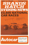 Programme cover of Brands Hatch Circuit, 07/04/1969