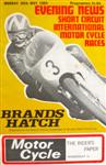 Programme cover of Brands Hatch Circuit, 26/05/1969