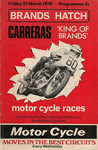 Programme cover of Brands Hatch Circuit, 27/03/1970