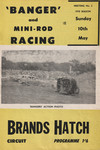 Programme cover of Brands Hatch Circuit, 10/05/1970