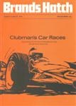 Programme cover of Brands Hatch Circuit, 27/06/1971