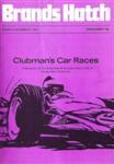 Programme cover of Brands Hatch Circuit, 05/12/1971