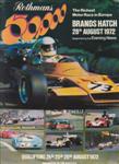 Programme cover of Brands Hatch Circuit, 26/08/1972