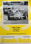 Programme cover of Brands Hatch Circuit, 26/12/1972