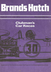Programme cover of Brands Hatch Circuit, 17/06/1973